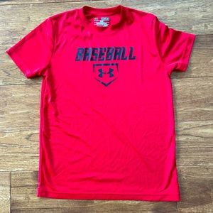 Boys size medium short sleeve Under Armour shirt